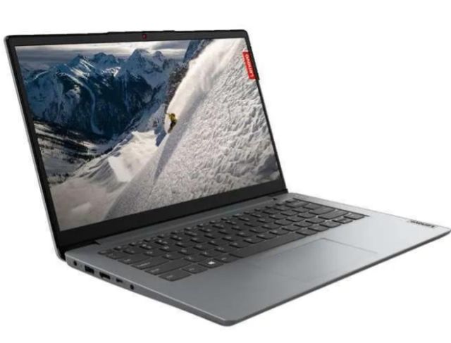 Lenovo IdeaPad 1 14AMN7 — Laptop Entry Level dengan VRAM Bisa Diatur, Baterai Tahan 13 Jam