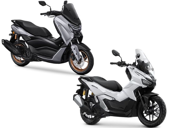 Perbandingan NMAX Turbo vs Honda ADV 160 Perbandingan NMAX Turbo vs Honda ADV 160