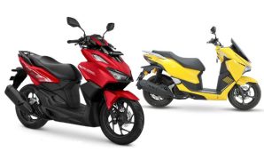 Komparasi Honda Vario 160 vs WMoto Letbe Island, Pilih Skutik Irit atau Skutik Fitur Melimpah?