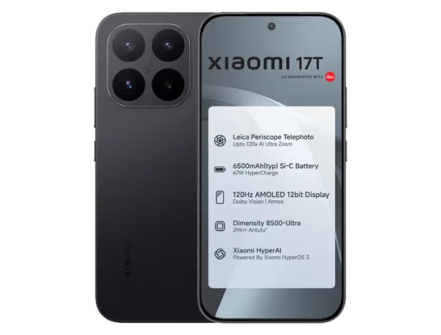 Xiaomi 17T dengan Telephoto Optical Zoom 5x dan Baterai 6500 mAh