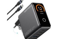 Review Charger Vention GaN 140 Watt dengan 4 Port Review Charger Vention GaN 140 Watt dengan 4 Port