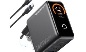 Review Charger Vention GaN 140 Watt dengan 4 Port