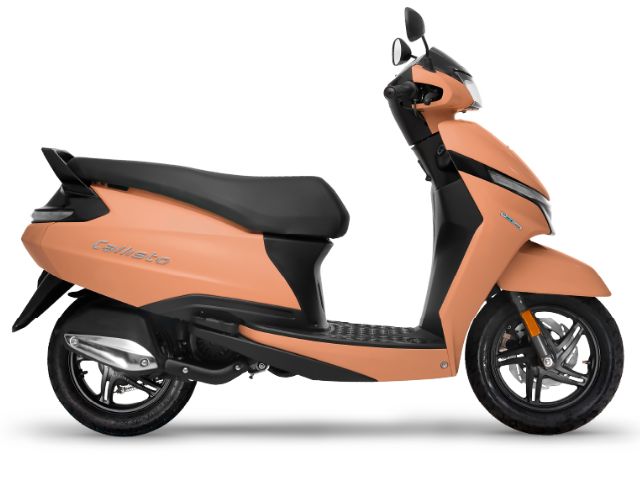 Review Motor Matic Bagasi Muat Helm Murah, All New TVS Callisto 110