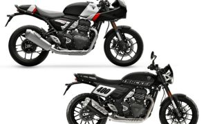 Review Triumph 400 Series Terbaru, Thruxton 400 dan Tracker 400