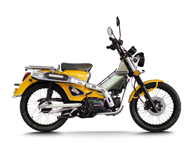 Review Wmoto Porter 125, Motor Bebek Scrambler Murah Rp24 Jutaan